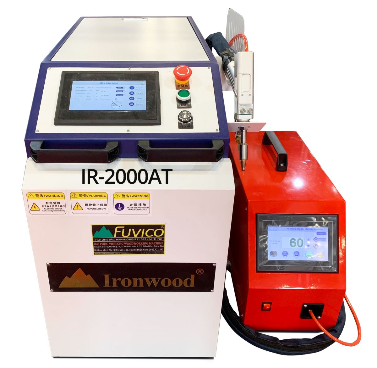 Hệ Thống Máy Hàn Laser 2000W