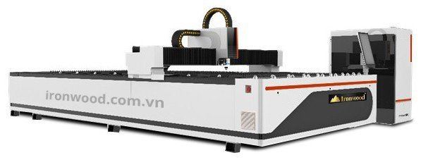 MÁY LASER FIBER CNC CẮT TẤM TẢI NẶNG 2000X6000MM ( 3KW)