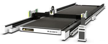 MÁY CẮT LASER CNC 12KW BÀN LỚN 2X12M ỔN ÁP 80KVA IR-2x12AC12