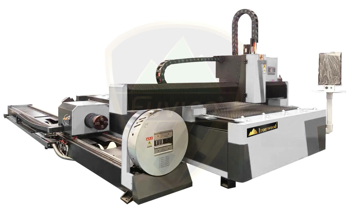 COMBO MÁY CNC LASER CẮT ỐNG, TẤM KẾT HỢP (6000W) IR-6020FTA6