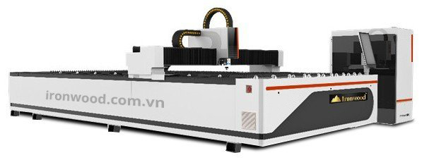 MÁY CNC LASER FIBER CẮT TẤM TẢI NẶNG 3000X1500MM (3000w)