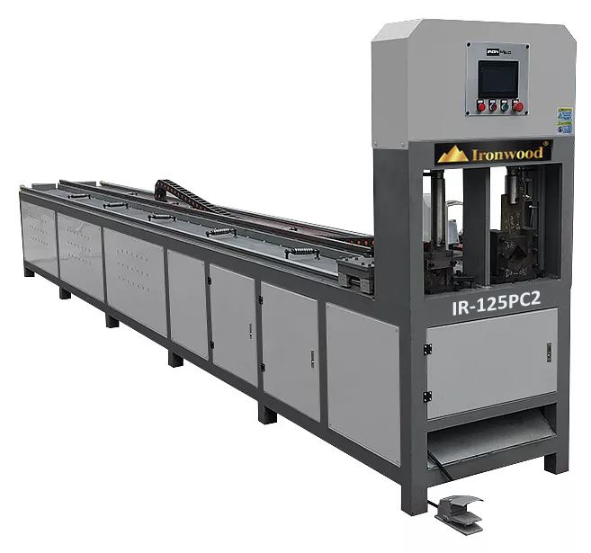 MÁY ĐỘT DẬP CNC 2 ĐẦU 3MM/6M