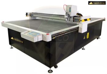 MÁY CNC CẮT DA VẢI 1 ĐẦU (bàn hút chân không) IR-1630LR1